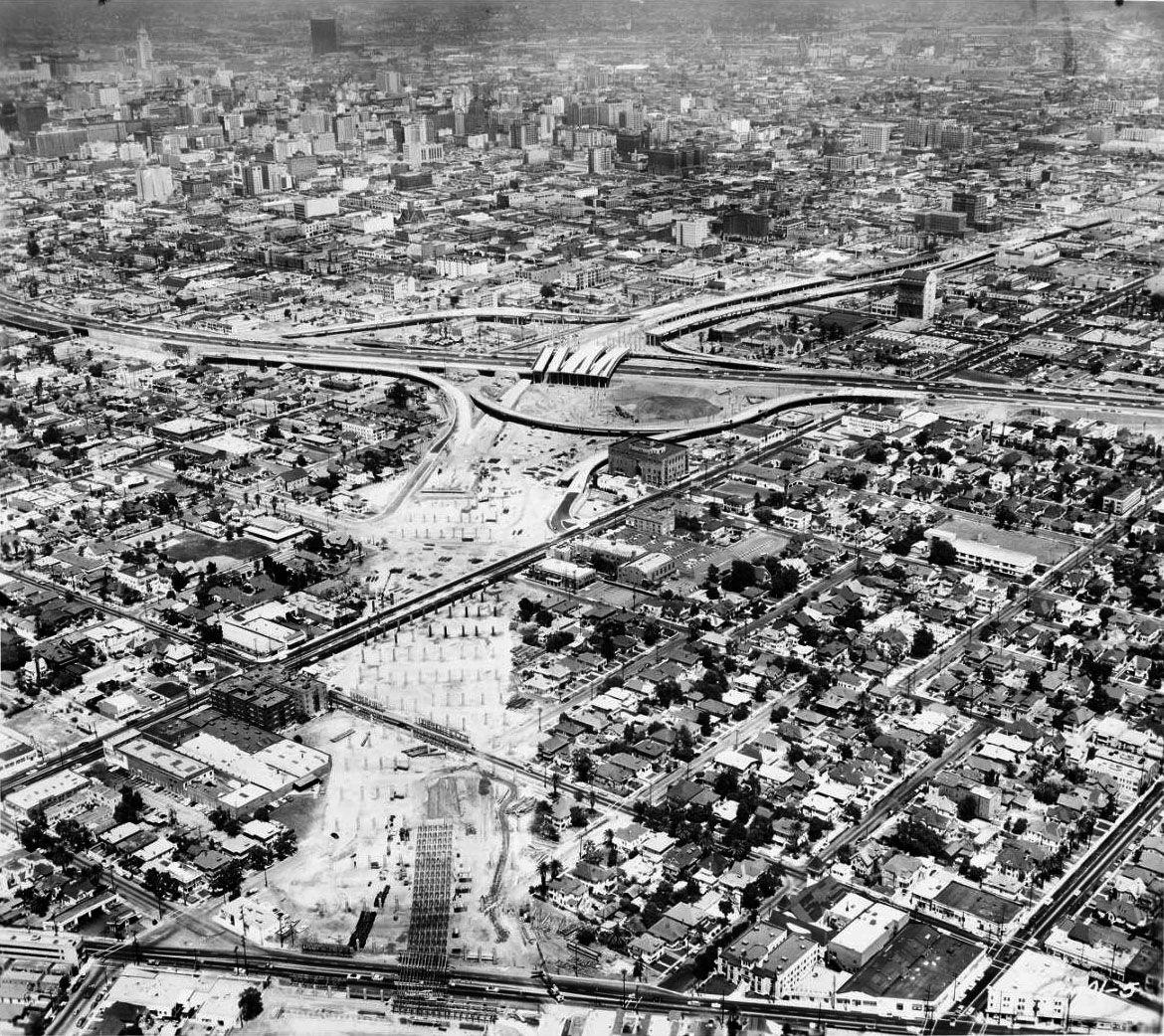 California freeway interchange