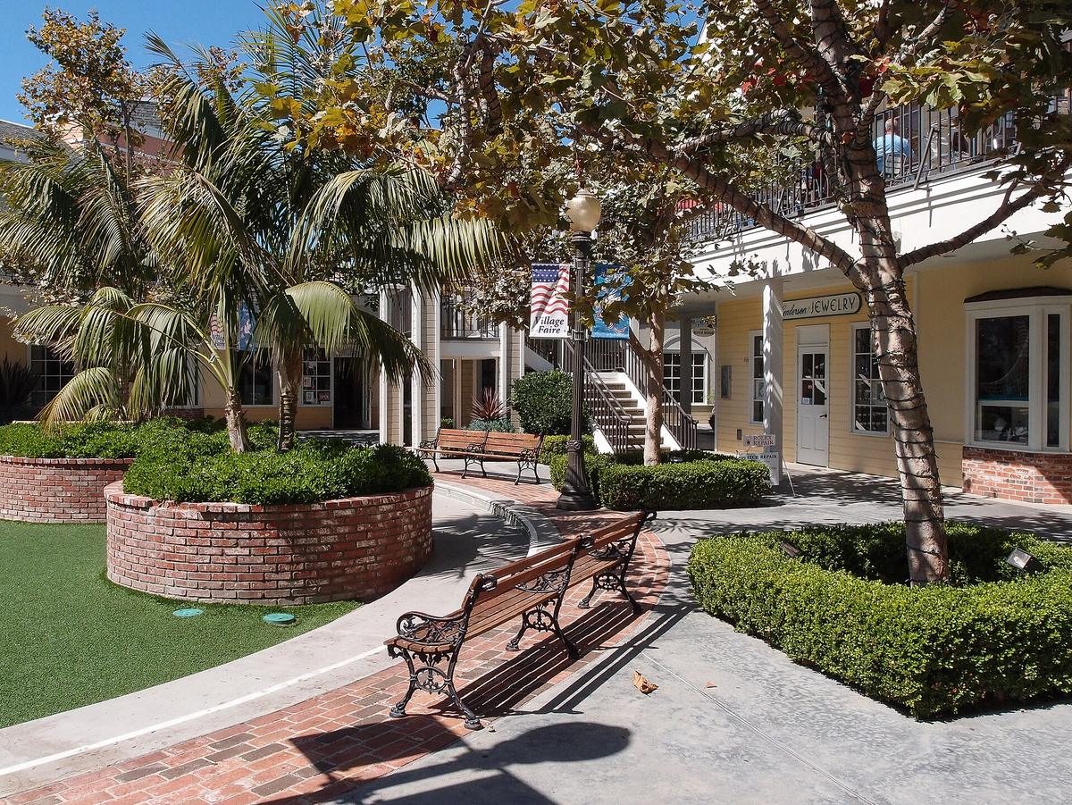 Carlsbad Village street California